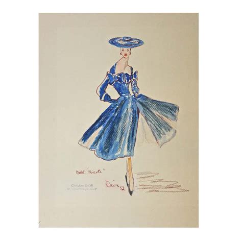 christian dior skizze figur|Dior sketches for sale.